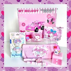 💖(MY322) My Melody Adorable 10-Piece Fun Bundle!
